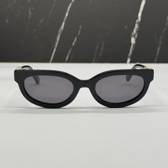 NEW OFF-WHITE OERI13D SPARKS 1007 SUNGLASSES WOMEN ROUND BLACK EYEWEAR main image 6